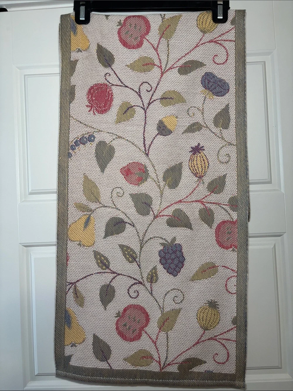 Eklund Sweden Floral Organic Cotton Table Runner